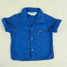 Load image into Gallery viewer, Vintage Oshkosh Blue Shirt 9-12 months
