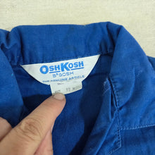 Load image into Gallery viewer, Vintage Oshkosh Blue Shirt 9-12 months
