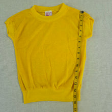 Load image into Gallery viewer, Vintage Yellow Terrycloth Top 4t/5t
