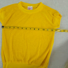 Load image into Gallery viewer, Vintage Yellow Terrycloth Top 4t/5t
