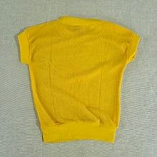 Load image into Gallery viewer, Vintage Yellow Terrycloth Top 4t/5t
