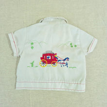 Load image into Gallery viewer, Vintage Horse &amp; Carriage Embroidered Shirt 6 months
