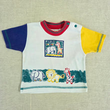 Load image into Gallery viewer, Vintage Summer Safari Colorful Tee 6 months
