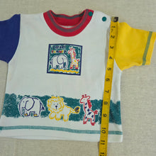 Load image into Gallery viewer, Vintage Summer Safari Colorful Tee 6 months
