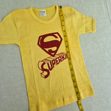 Load image into Gallery viewer, Vintage Superkid Yellow Cotton Tee 5t
