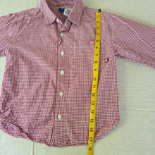 Load image into Gallery viewer, Vintage Gymboree Gingham Buttondown 5t
