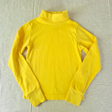 Load image into Gallery viewer, Vintage Girly Yellow Turtleneck 5t/6
