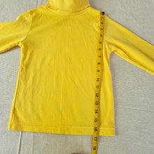 Load image into Gallery viewer, Vintage Girly Yellow Turtleneck 5t/6
