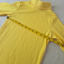 Load image into Gallery viewer, Vintage Girly Yellow Turtleneck 5t/6
