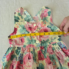 Load image into Gallery viewer, Vintage 90s Floral Cotton Dress 5t
