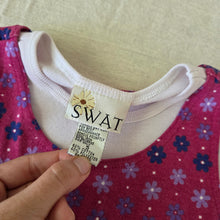 Load image into Gallery viewer, Vintage 90s Daisy Floral Pink Dress 5t
