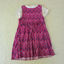 Load image into Gallery viewer, Vintage 90s Daisy Floral Pink Dress 5t
