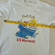 Load image into Gallery viewer, Vintage S/S Norway Ship Tee 4t/5t
