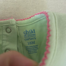 Load image into Gallery viewer, Y2k Carter's Flower Flowy Cotton Romper 12 months
