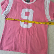 Load image into Gallery viewer, Vintage Y2k Pink #9 Tee kids 6/7
