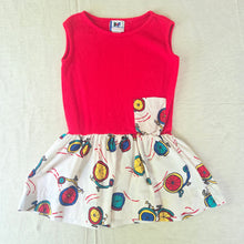 Load image into Gallery viewer, Vintage Bicycle Sleeveless Tunic kids 6
