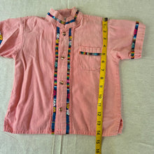 Load image into Gallery viewer, Mexican Pink Cotton Shirt 3t
