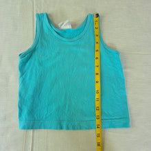 Load image into Gallery viewer, Vintage Blue Cotton Tank Top 3t
