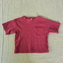 Load image into Gallery viewer, Vintage Gap Red Cotton Pocket Tee 6-12 months

