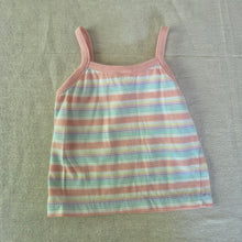 Load image into Gallery viewer, Vintage Girly Striped Cami 12 months
