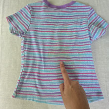 Load image into Gallery viewer, Y2k Princess Striped Cotton Shirt 5t
