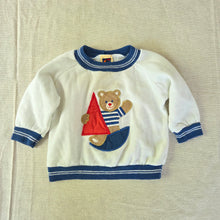 Load image into Gallery viewer, Vintage Sailor Bear Pullover 6 months
