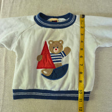 Load image into Gallery viewer, Vintage Sailor Bear Pullover 6 months
