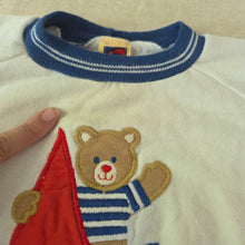 Load image into Gallery viewer, Vintage Sailor Bear Pullover 6 months
