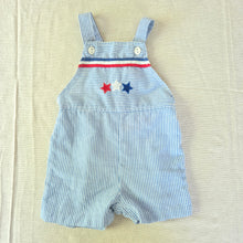 Load image into Gallery viewer, Vintage Healthtex Nautical Shortalls 9-12 months
