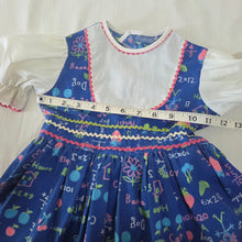 Load image into Gallery viewer, Vintage Math Fruit Dress 2t/3t
