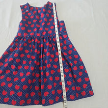 Load image into Gallery viewer, Vintage Apple Sleeveless Dress kids 6/7
