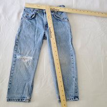Load image into Gallery viewer, Vintage Levi's 550 Fit Jeans Orange Tab 4t/5t

