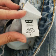 Load image into Gallery viewer, Vintage Levi's 550 Fit Jeans Orange Tab 4t/5t
