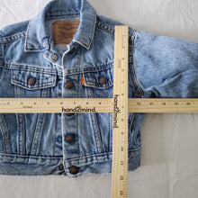 Load image into Gallery viewer, Vintage Levi's Trucker Jean Jacket Orange Tab 2t
