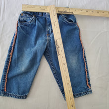 Load image into Gallery viewer, Vintage Oshkosh Fringe Jeans 12 months
