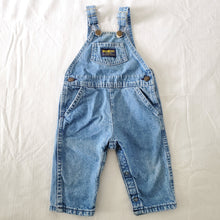 Load image into Gallery viewer, Vintage 80s Oshkosh Denim Overalls 6-12 months
