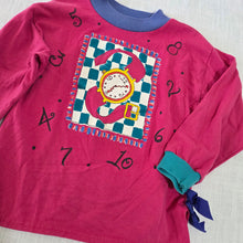 Load image into Gallery viewer, Vintage Clock Girly Long Sleeve 5t/6
