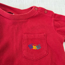 Load image into Gallery viewer, Vintage ABC Embroidered Romper 6-9 months
