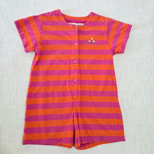Load image into Gallery viewer, Vintage Striped Flower Romper 4t/5t

