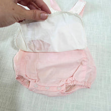 Load image into Gallery viewer, Vintage Pink Gingham Sunsuit 9 months
