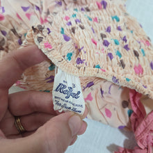 Load image into Gallery viewer, Vintage Math Fruit Pattern Sunsuit 9-12 months
