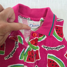 Load image into Gallery viewer, Vintage Watermelon Sleeveless Dress 3t
