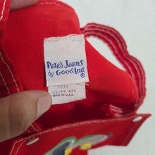 Load image into Gallery viewer, Vintage Dog Pull-Toy Overalls 18 months

