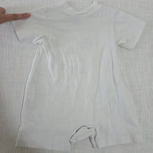 Load image into Gallery viewer, Vintage Puppy Tricks Cotton Romper 12 months
