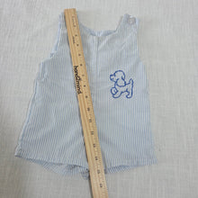 Load image into Gallery viewer, Vintage Puppy Striped Jon Jon 3-6 months
