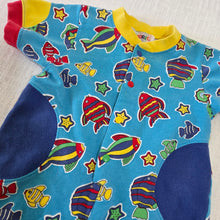 Load image into Gallery viewer, Vintage Gymboree Colorful Fish Pantsuit 3-6 months
