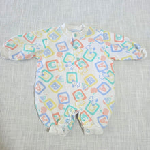 Load image into Gallery viewer, Vintage ABC Cats &amp; Dogs Bodysuit newborn
