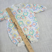 Load image into Gallery viewer, Vintage ABC Cats &amp; Dogs Bodysuit newborn
