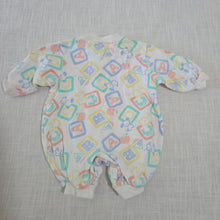 Load image into Gallery viewer, Vintage ABC Cats &amp; Dogs Bodysuit newborn
