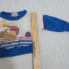 Load image into Gallery viewer, Vintage Puppy Playing Crewneck newborn
